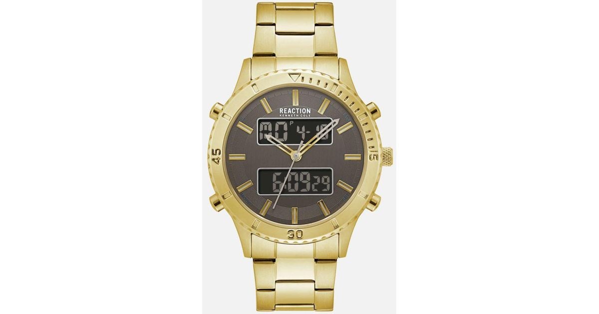 kenneth cole reaction analog digital watch manual