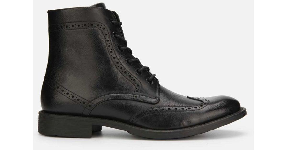 blind sided wingtip oxford boot