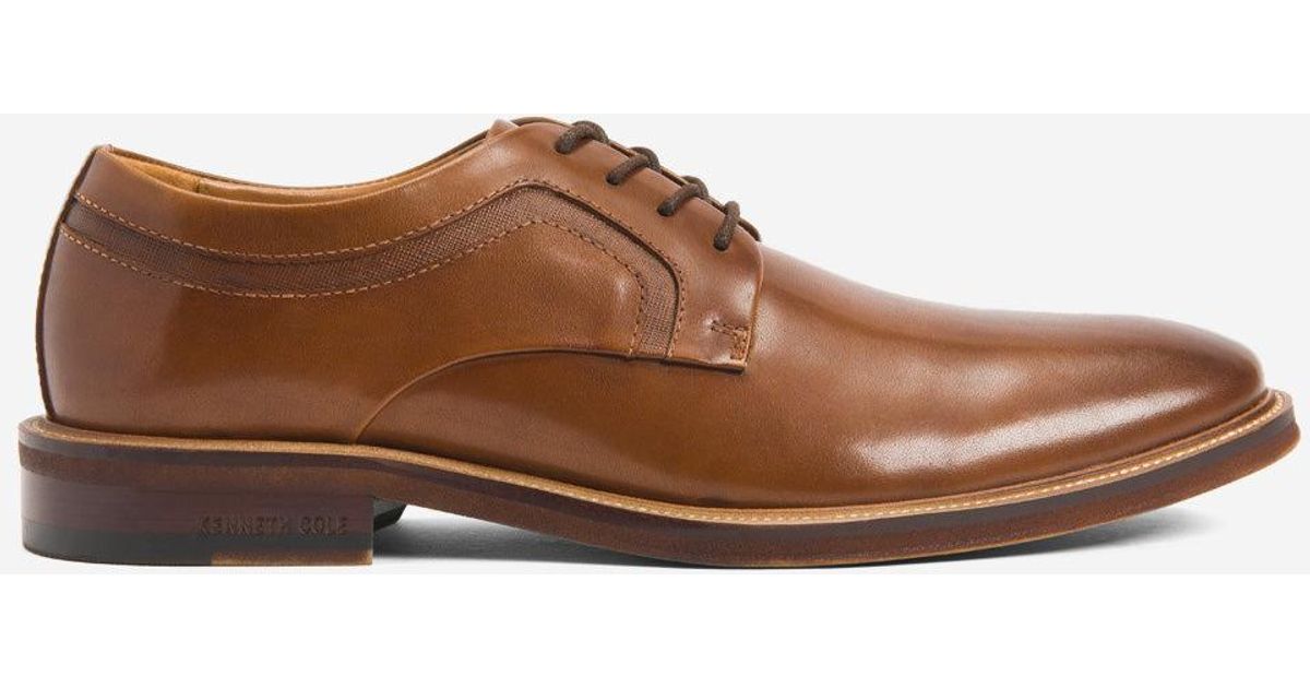 Kenneth Cole | Prewitt Cap Toe Oxford Shoe In Cognac, Size: 10 in Brown ...