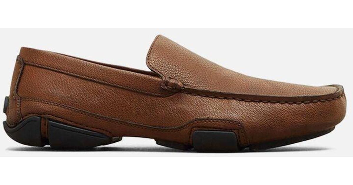 world champion moc toe driving loafer