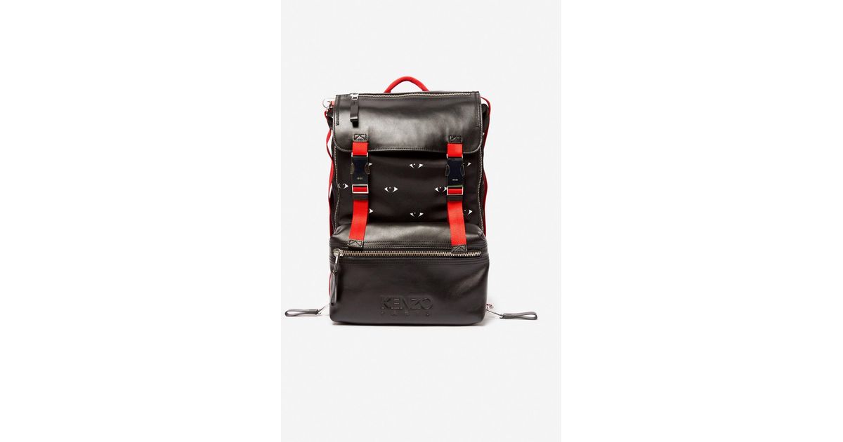 kenzo multi eye backpack