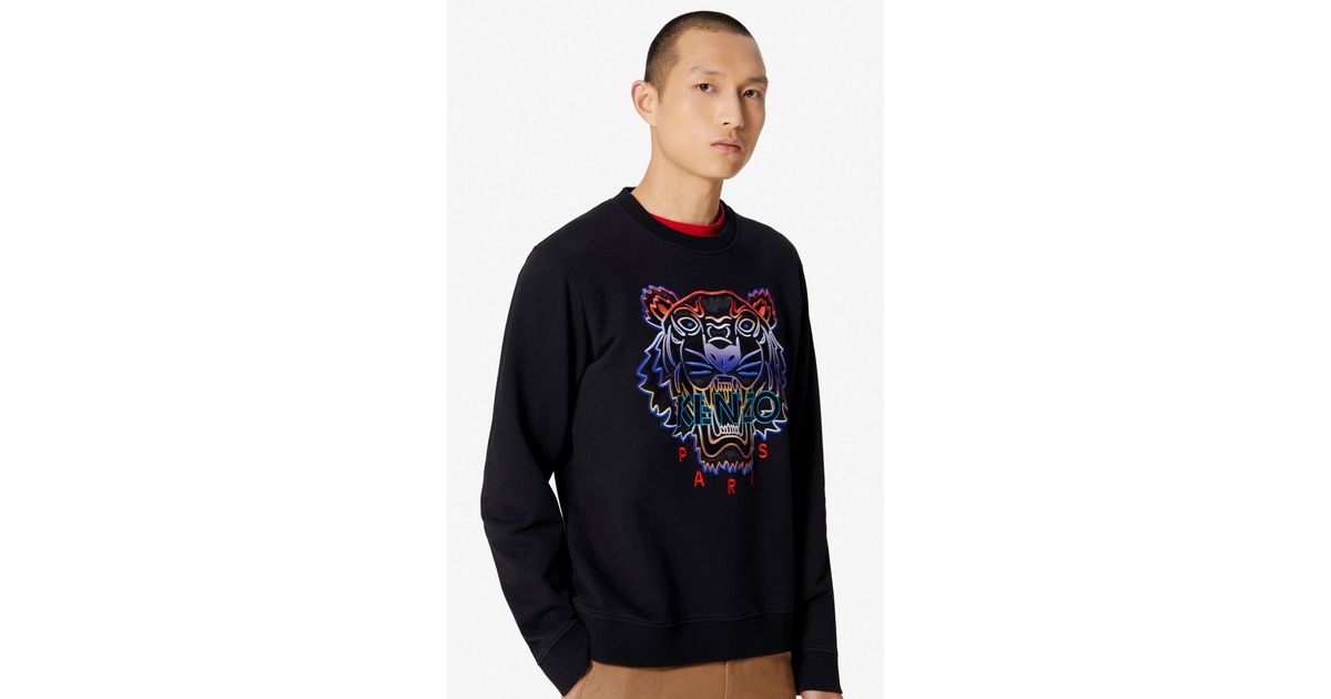 kenzo gradient tiger sweatshirt