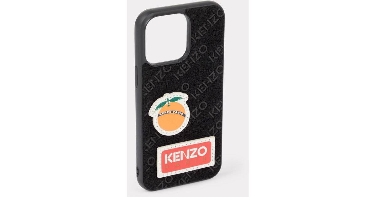 KENZO Jungle Iphone 15 Pro Max Case in White Lyst UK