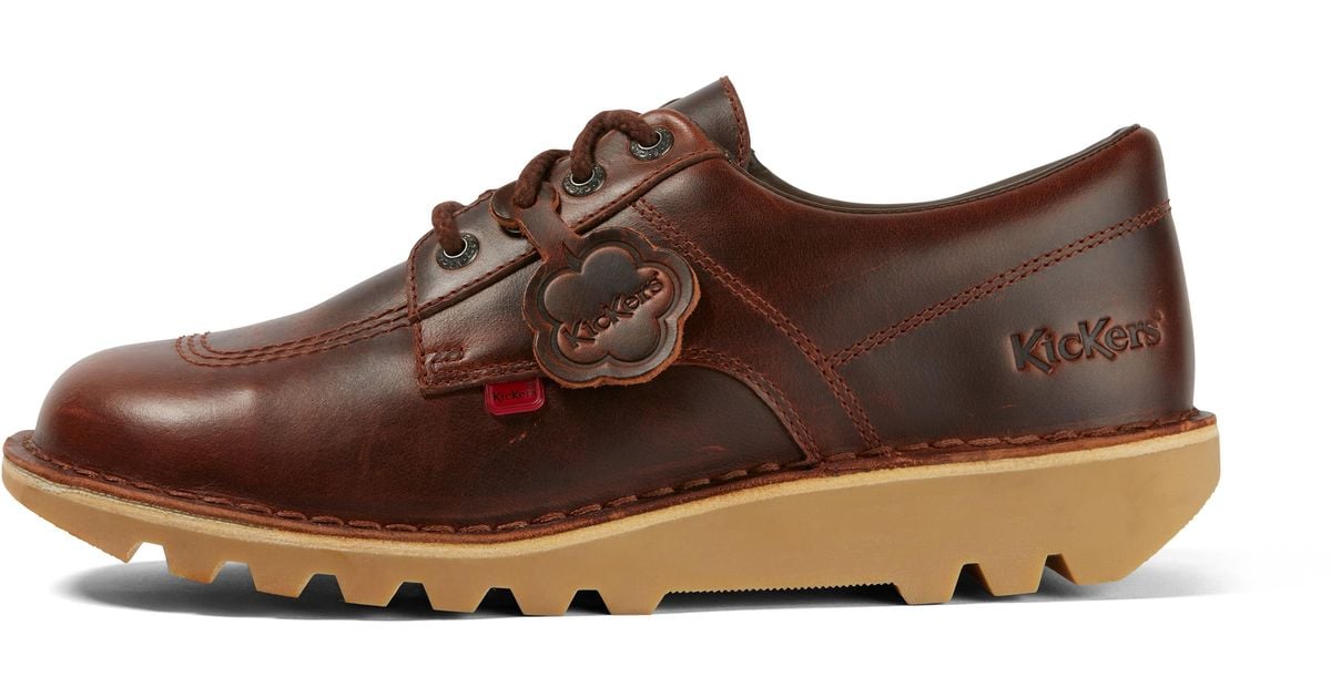 Kickers Adult Kick Lo Dark in Brown | Lyst UK