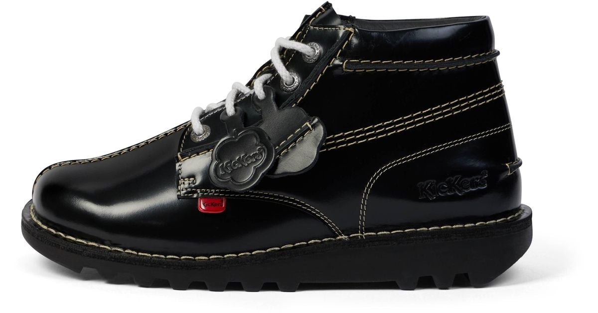 Kickers Adult Kick Hi Central in Black | Lyst UK