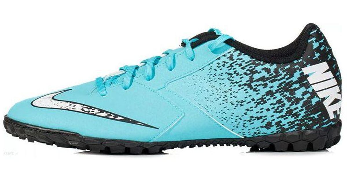 Nike Bombax Tf Turf Low Tops in Blue for Men | Lyst