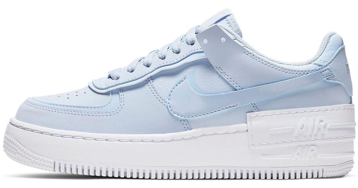 Nike (Wmns) Air Force 1 Shadow 'Hydrogen' in Blue | Lyst UK