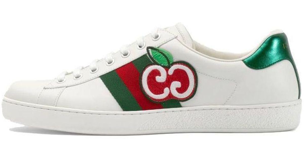 gucci Ace sneakers with GG Apple