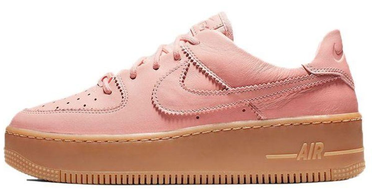 nike air force sage 1 pink