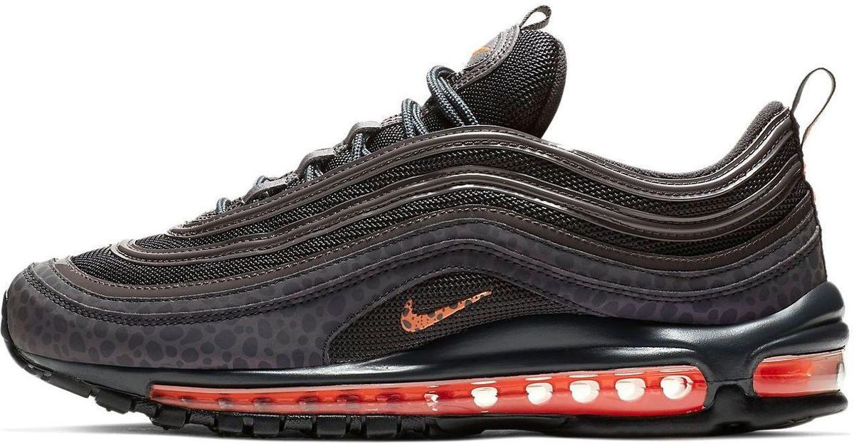 nike air max 97 mens black and orange