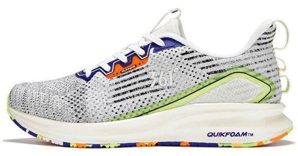 361 Degrees X Qu!K Titanium Speed 2.0 Running Shoes Fluorescent' in ...