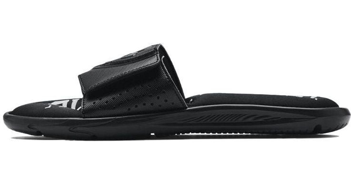 Under Armour Ignite 6 Graphic Strap Slide 'black' for Men Lyst