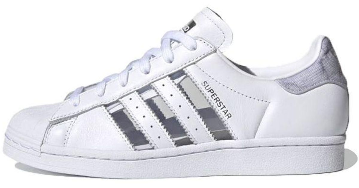 adidas Originals Superstar in White | Lyst