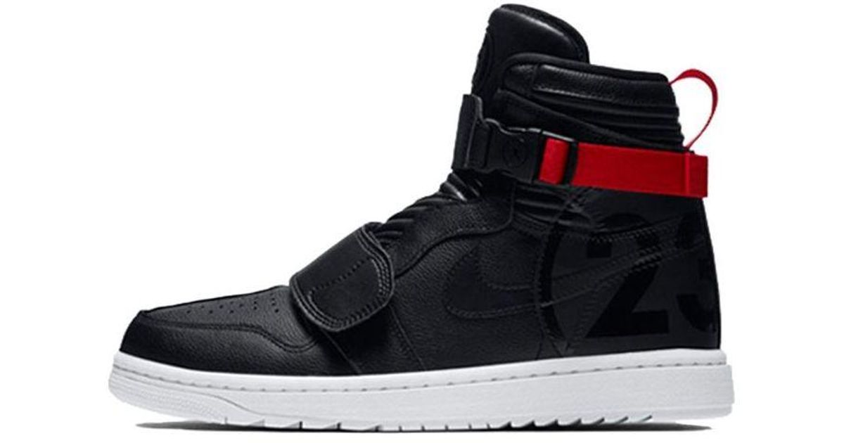 Nike Air Jordan 1 Moto Shoe in Black for Men | Lyst