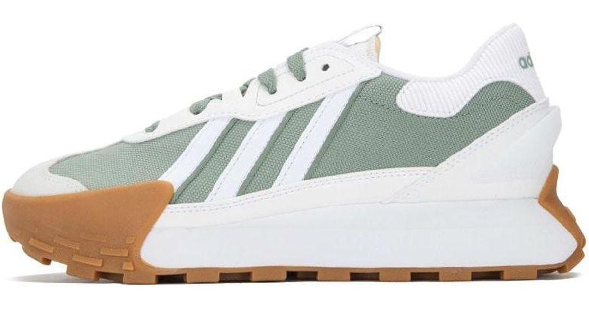 adidas neo green shoes