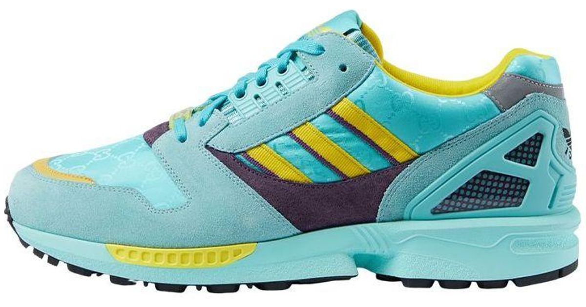 adidas Originals Gucci Zx 8000 Sneakers in Blue for Men | Lyst