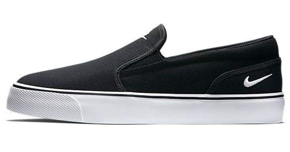 mens nike canvas slip on shoes
