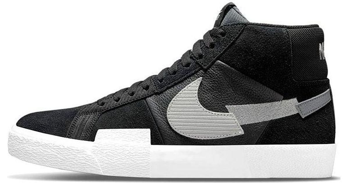 Nike Zoom Blazer Mid Premium Sb in Black for Men | Lyst