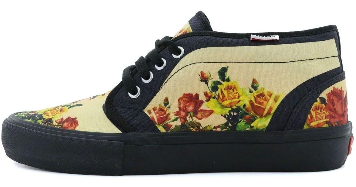 Vans X Supreme X Jean Paul Gaultier Chukka 'Peach' in Blue for Men
