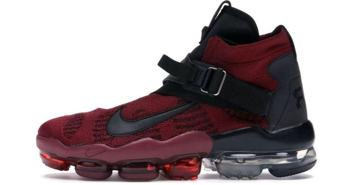 air vapormax premier flyknit team red