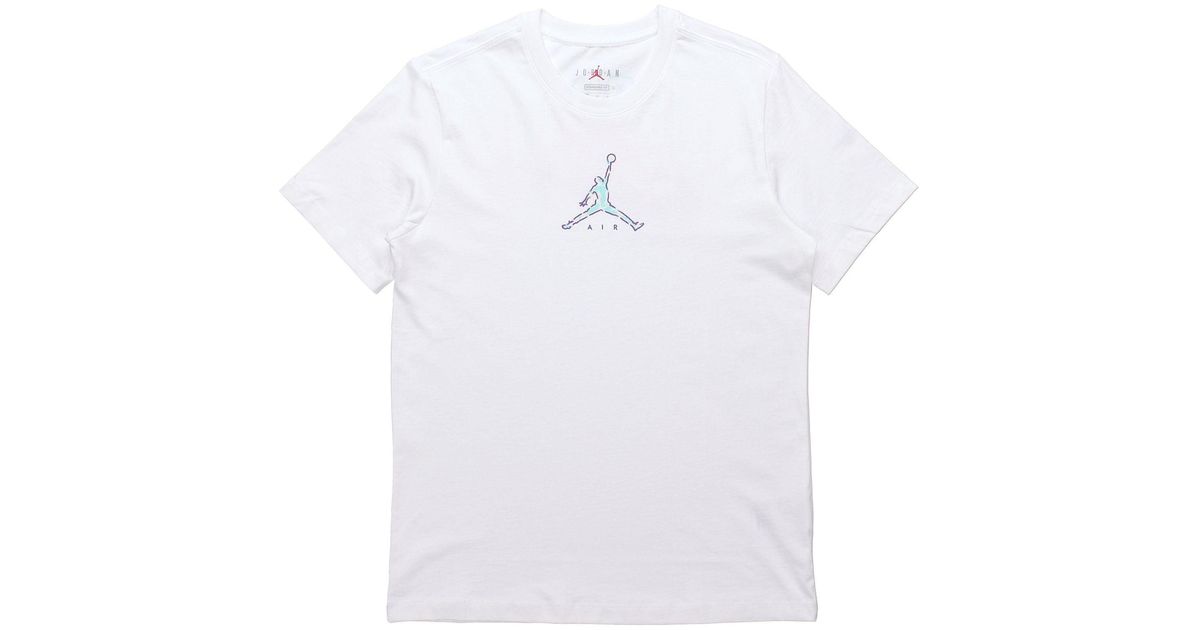 Nike As J Brand 23 Swoosh Ss Crew in White for Men | Lyst
