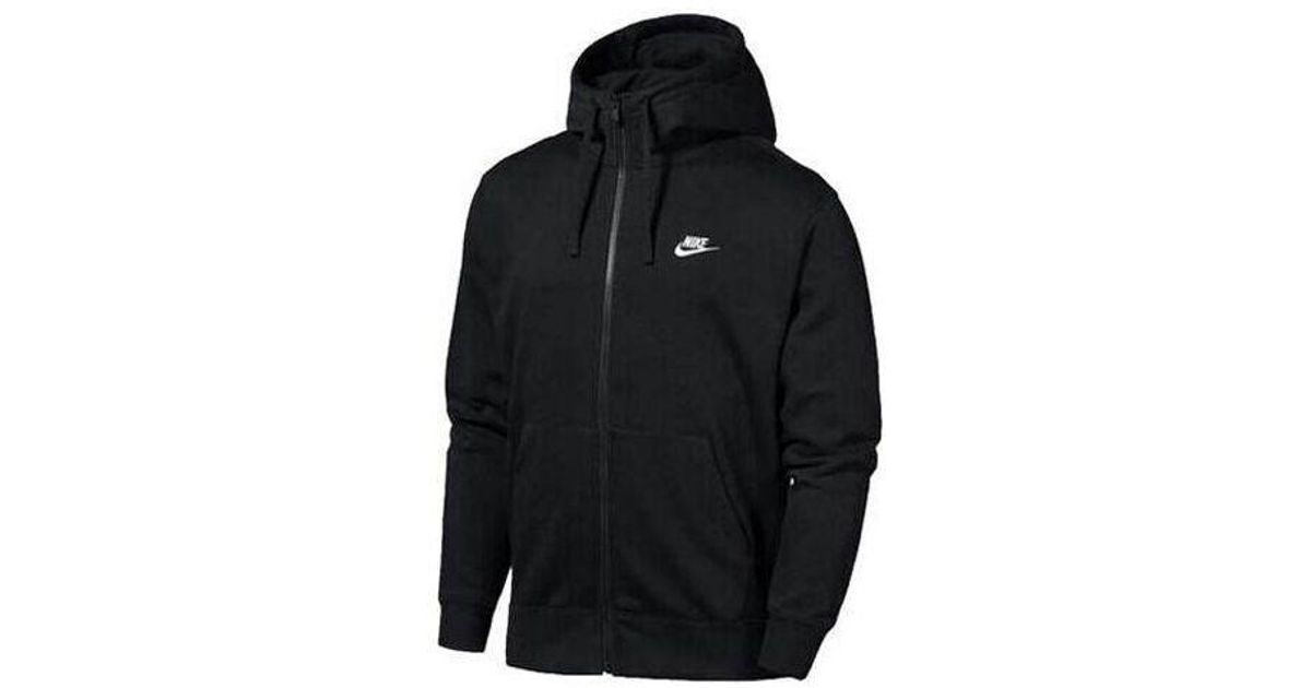 Nike Portwear Cub Feece Ebroidered Ogo Oid Coor Hooded Zipper Back in ...