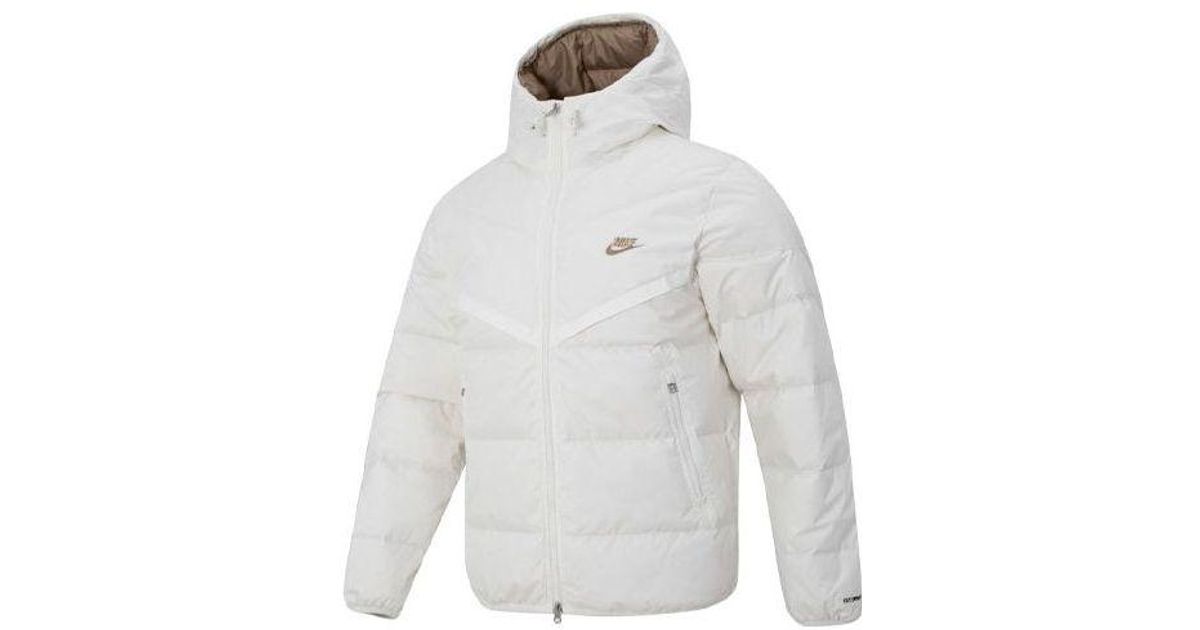nike down fill hooded parka jacket
