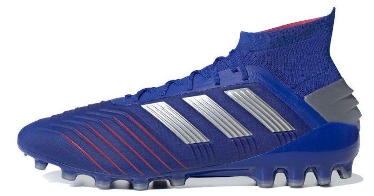 adidas Predator 19.1 Ag 'Bold Metallic' in Blue for Men | Lyst