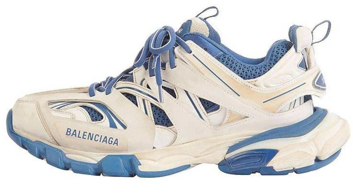 Balenciaga Track Sneaker 'white Blue' for Men | Lyst