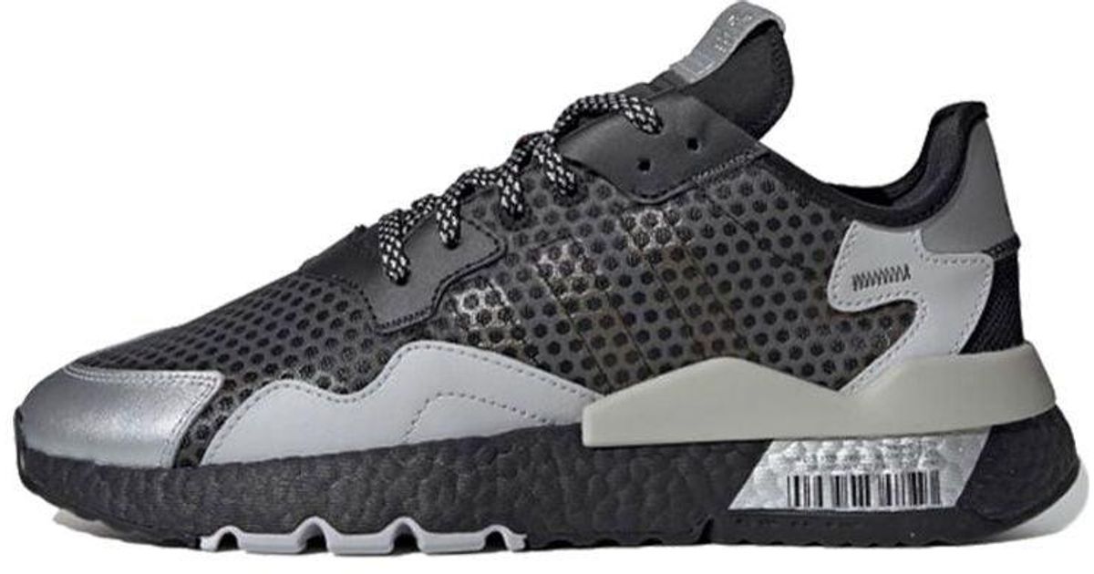 adidas Nite Jogger 'Bar Code Graphic' in Black for Men | Lyst