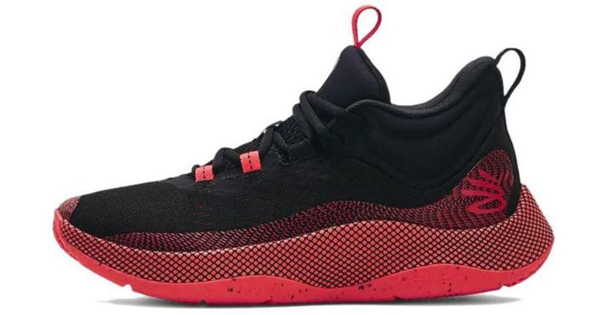Under Armour Curry Hovr Splash 'black Red' for Men | Lyst