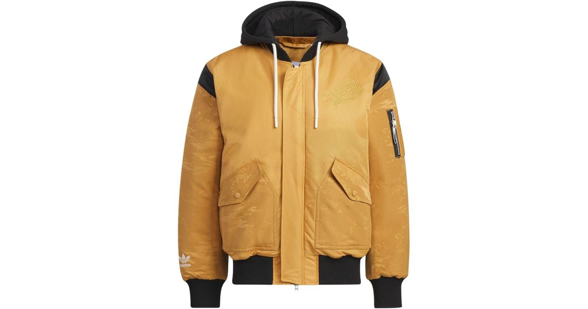 adidas Originals X Feifei Ruan Padded Ma Jacket Asia Sizing in Yellow ...