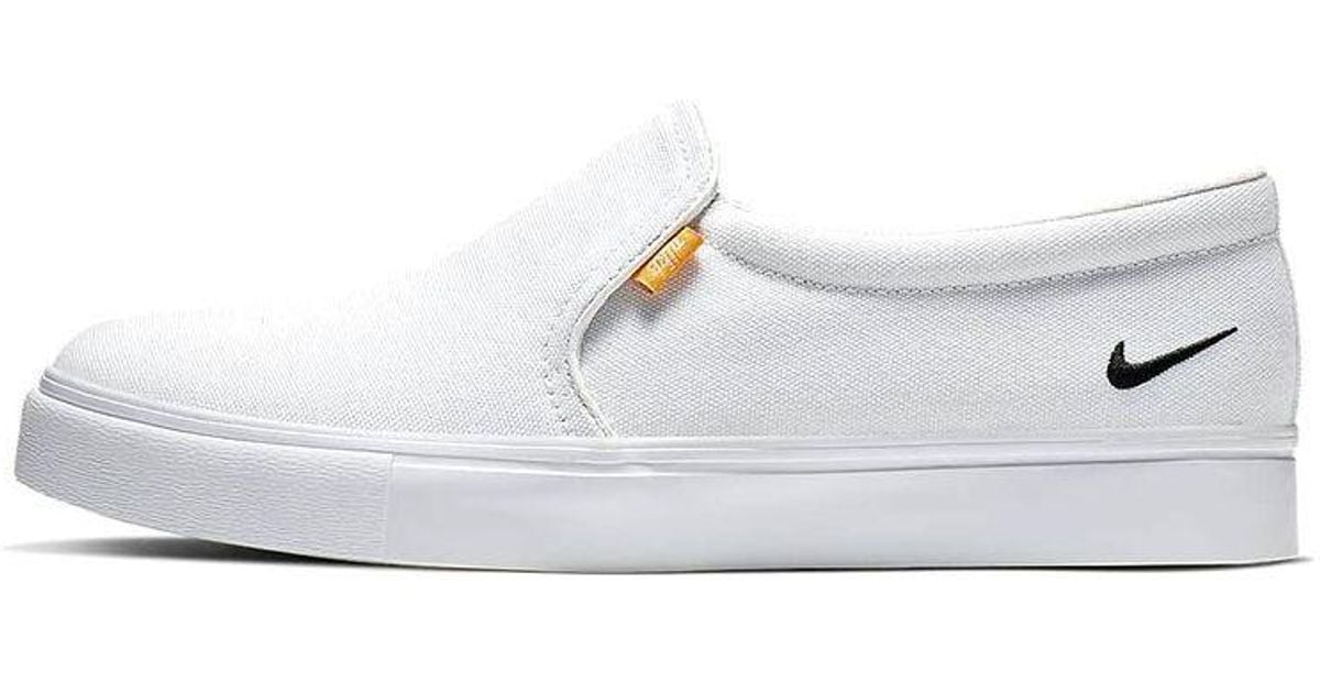 Nike Court Royale Ac Slp in White | Lyst