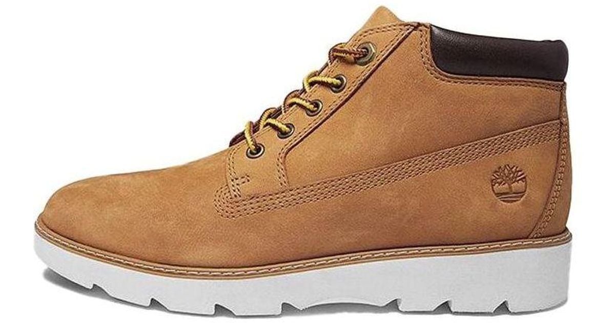 keeley field 6 inch boot for women in yellow