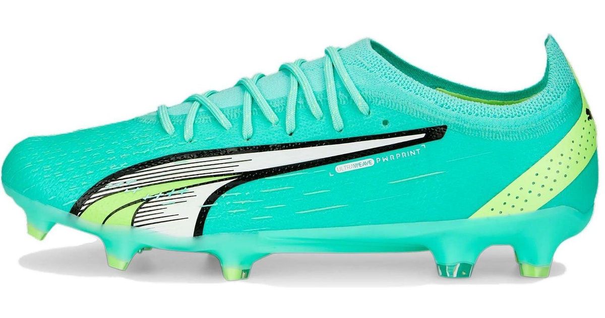 PUMA Ultra Ultimate Fg Ag Football Boots 'electric Peppermint' in Blue