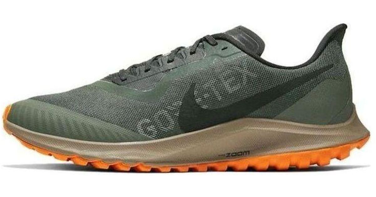 zoom pegasus 36 trail men's shoes luminous green