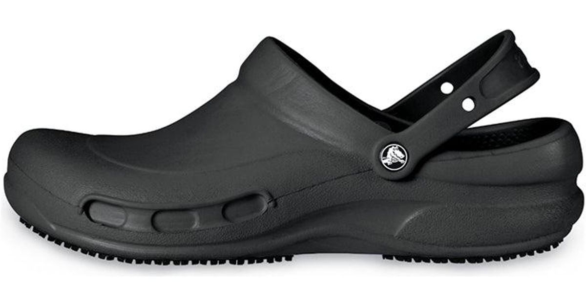 Crocs™ Bistro Clog Black Sandals for Men | Lyst
