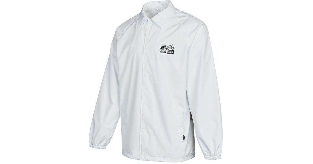 Vans Ap Tell A Frd Coach Jacket in Blue for Men Lyst UK