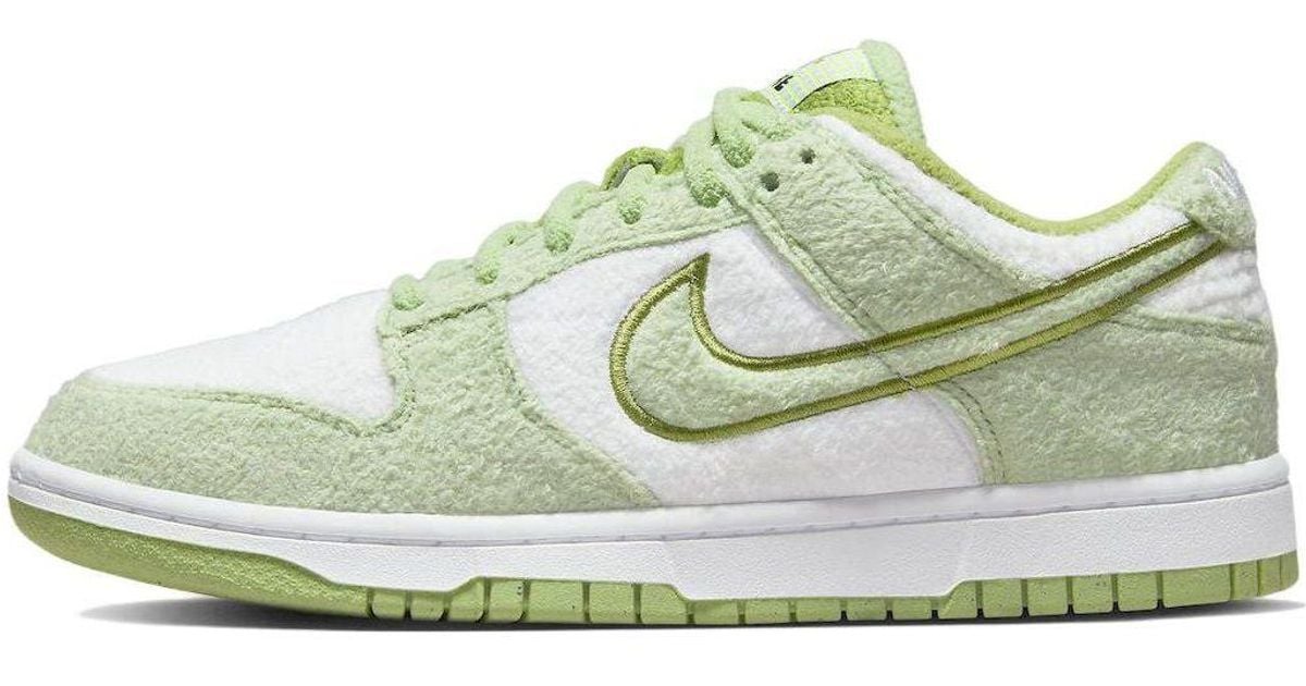 Nike Dunk Low Se 'fleece Honeydew' in White Lyst