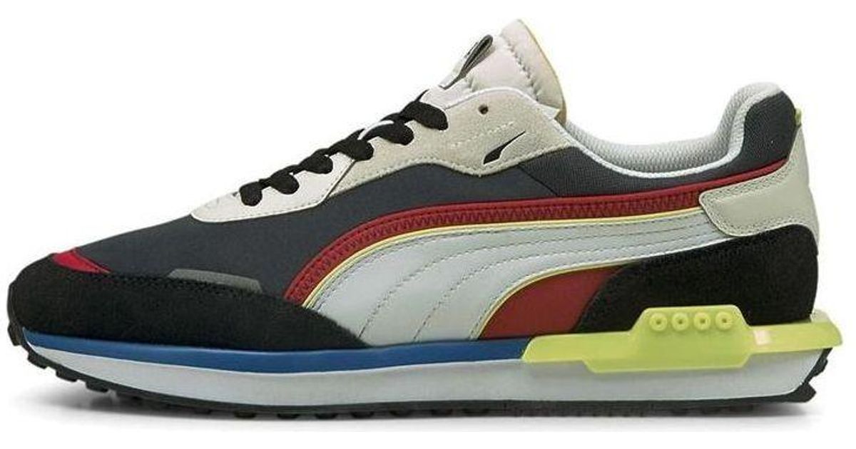 PUMA City Rider Ebony' in Blue for Men | Lyst