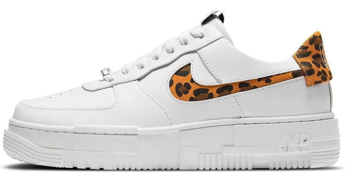 Leopard Print Nike Air Force Pixel Se Leo Animal Print Nike Air