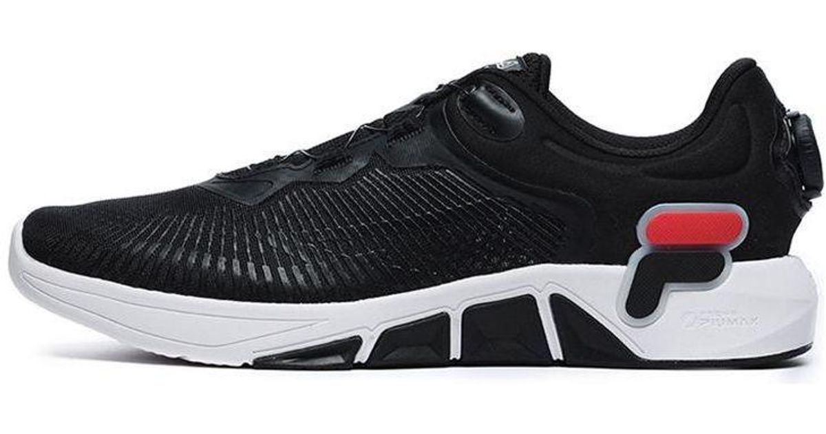 Fila Ultra Fit Boa Sneakers in Black for Men | Lyst