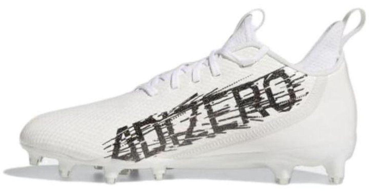 adidas Adizero Scorch Cleats in White for Men Lyst