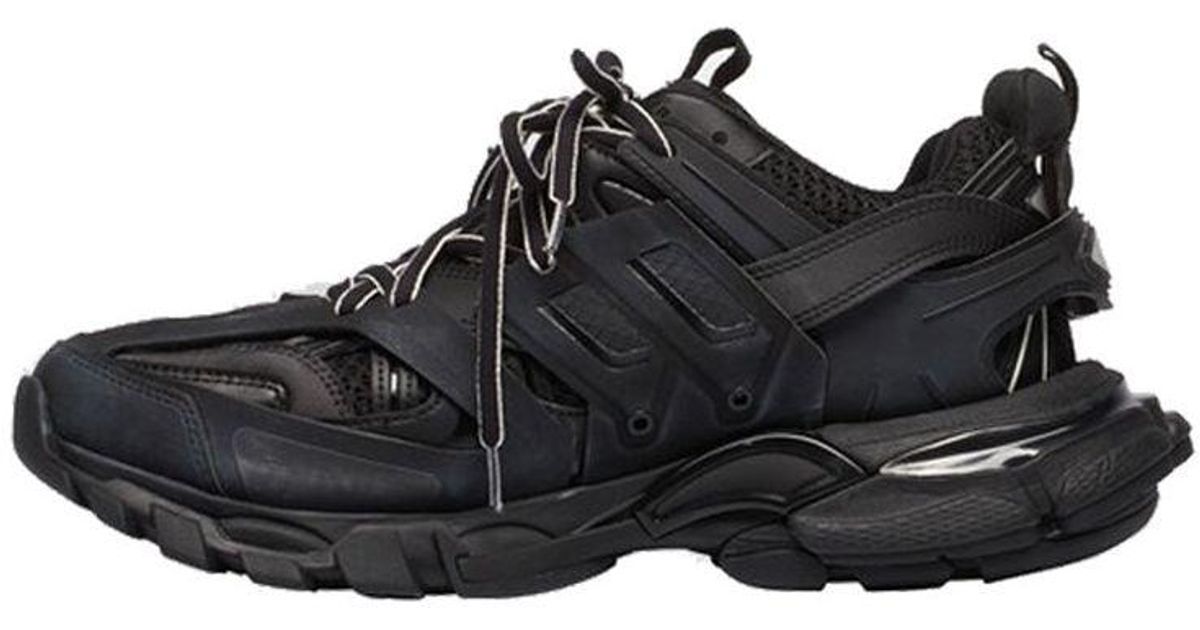 Balenciaga Track Led Trainers in Black for Men | Lyst