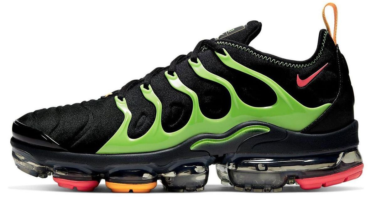 vapormax plus lime green