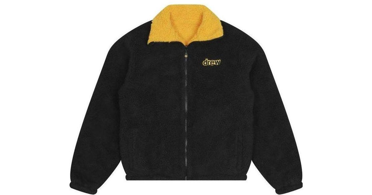 Drew House Reversible Zip Up Jacket in Black for Men Lyst UK