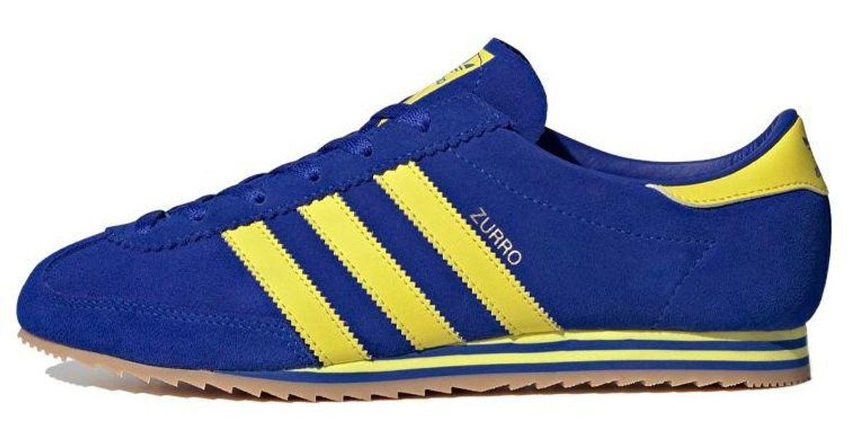 adidas Originals Adidas Zurro Spzl 'bold Blue Yellow' for Men | Lyst