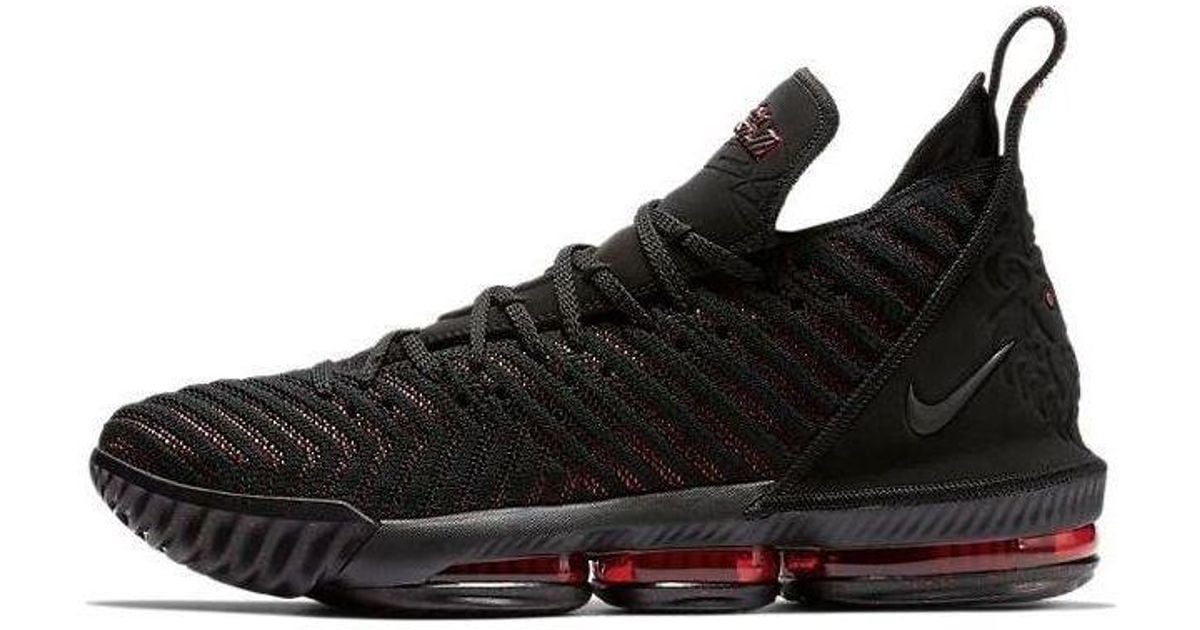 lebron 16 low black and white