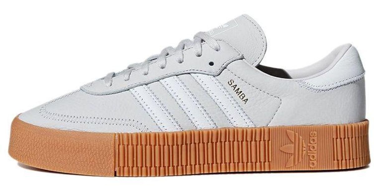 adidas sambarose grey