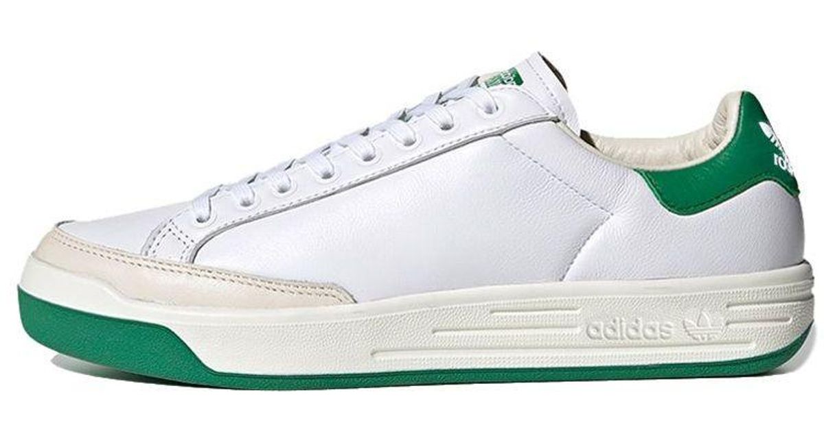 adidas Originals Adidas Rod Laver 'flat White Green' for Men | Lyst